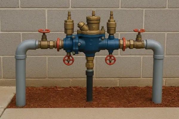 a water pressure reducing valve